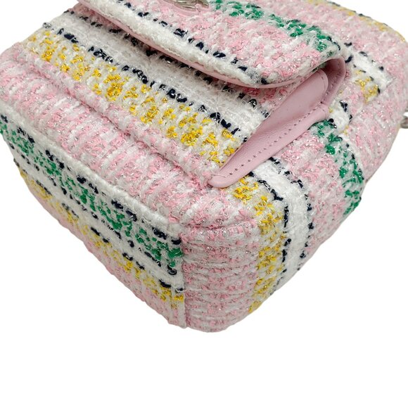 Chanel 2024 Pink Tweed Mini Backpack main image 7